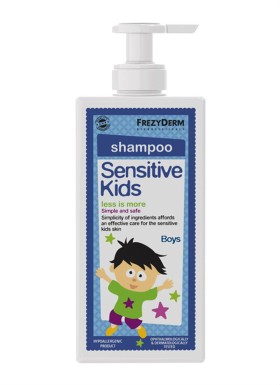 Frezyderm Sensitive Kids Shampoo Boys Απαλό Σαμπουάν για Αγόρια 200ml