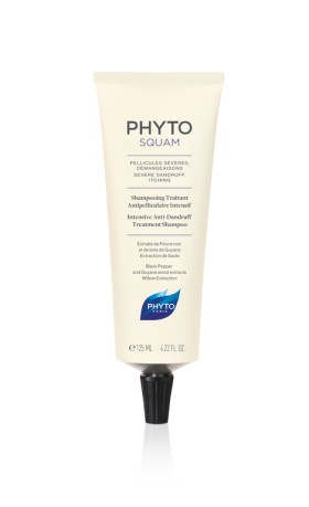 Phyto Phytosquam Αντιπιτυριδικό Σαμπουάν Εντατικής Αγωγής, Σοβαρή Πιτυρίδα Κνησμός, 125ml
