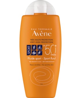 Avene Fluide Sport Spf 50+ Αντηλιακό Ιδανικό για Αθλητικές Δραστηριότητες - Πρόσωπο & Σώμα, 100ml