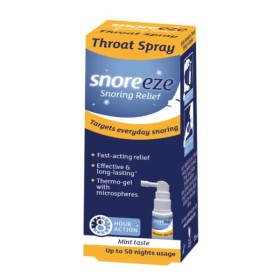 Snoreeze Throat Spray Σπρέι κατά του Ροχαλητού, 23,5ml