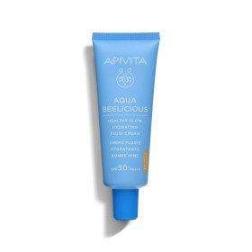 Apivita Aqua Beelicious Λεπτόρρευστη Κρέμα Ενυδάτωσης Για Φυσική Λάμψη SPF30, 40ml