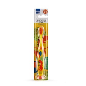 Intermed Unident Kids Toothbrush Yellow για 3+ ετών Παιδική Οδοντόβ...