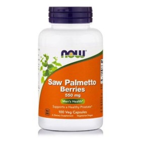 Now Saw Palmetto Berries 550 mg Συμπλήρωμα Διατροφής για την Υγεία ...