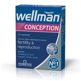 Vitabiotics Wellman Conception, Συμπλήρωμα για την Υποστήριξη του Ανδρικού Αναπαραγωγικού Συστήματος, 30 Ταμπλέτες