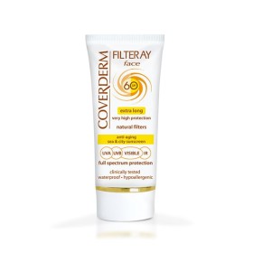 Coverderm Filteray Face Cream Αντιηλιακή Κρέμα Προσώπου SPF60, 50ml