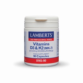 Lamberts Vitamin D3 2000iu & K2, 90 Κάψουλες