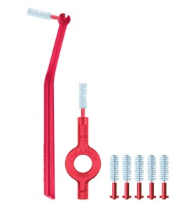 Curaprox Perio Start 405 Μεσοδόντια Βουρτσάκια με 2 Λαβές, 5τμχ