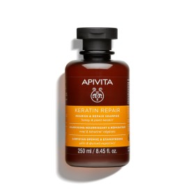 Apivita Keratin Repair Nourish & Repair Shampoo Με Μέλι και Φυτική Κερατίνη, 250ml
