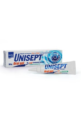 Unisept Care Oral Gel Γέλη με Ενεργό Οξυγόνο, 30gr