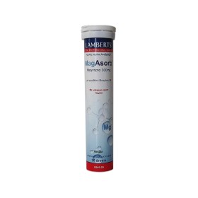 Lamberts MagAsorb 300mg Συμπλήρωμα Διατροφής με Μαγνήσιο, 20 Αναβράζοντα Δισκία