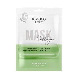 Kimoco Beauty Collagen Sheet Mask Μάσκα Προσώπου με Αλόη και Κολλαγ...