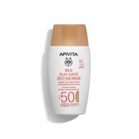 Apivita Bee Sun Safe Daily Age Repair Dry Touch Tinted Αντηλιακό Πρ...