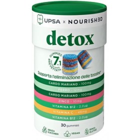 Upsa X Nourished Detox Συμπλήρωμα Διατροφής για Αποτοξίνωση, 30 ζελ...