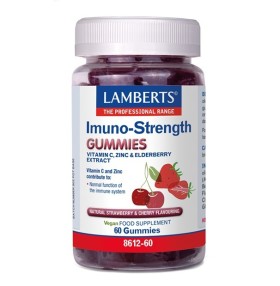 Lamberts Immuno-Strength Gummies Πολυβιταμίνη με Φυσική Γεύση Κεράσ...
