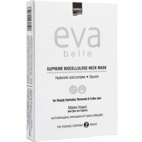 Intermed Eva Belle Supreme Biocellulose Neck Mask Μάσκα Λαιμού με Υ...