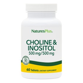 Natures Plus Choline & Inositol 500mg Συμπλήρωμα Χολίνης & Ινοσιτόλ...