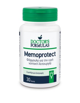 Doctors Formulas Memoprotect Συμπλήρωμα Διατροφής για την Καλή Λειτουργία του Εγκεφάλου, 30 Δισκία