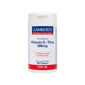 Lamberts Vitamin C Time Release 500mg, 100 Ταμπλέτες