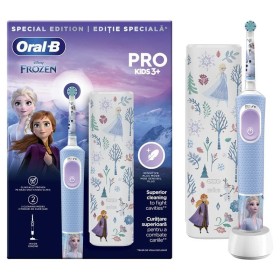 Oral-B Vitality Pro Electric Toothbrush Frozen with Travel Case Ηλεκτρική Οδοντόβουρτσα Frozen Με Θήκη Ταξιδίου 3+ Ετών, 1 Τεμάχιο