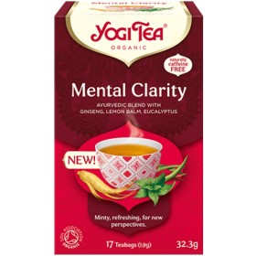 Yogi Tea Mental Clarity Αφέψημα Τσαγιού για Καλύτερη Συγκέντρωση, 1...
