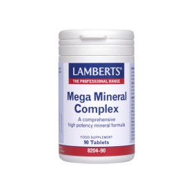 Lamberts Mega Mineral Complex Συμπλήρωμα Διατροφής Για Την Υγεία Των Οστών, 90 Ταμπλέτες