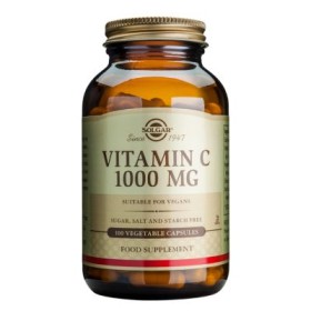 Solgar Βιταμίνη C 1000mg  Συμπλήρωμα Διατροφής με Βιταμίνη C, 100 Φυτικές Κάψουλες