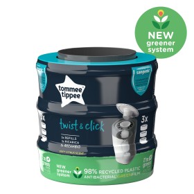 Tommee Tippee Twist & Click Ανταλλακτικά Κάδου Απόρριψης Πάνας, 3 Τεμάχια