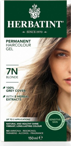 Herbatint Permanent Haircolor Gel 7N Ξανθό