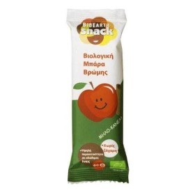 Bioearth Βιολογική Μπάρα Βρώμης Γεύση Μήλο-κανέλα, 60gr