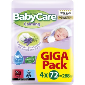 BabyCare Promo Calming Giga Pack με Εκχύλισμα Λεβάντα και Βαμβάκι, ...