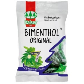 Kaiser Bimenthol Καραμέλες για τον Ερεθισμένο Λαιμό & το Βήχα με Μέντα & Ευκάλυπτο - Χωρίς Ζάχαρη, 75gr