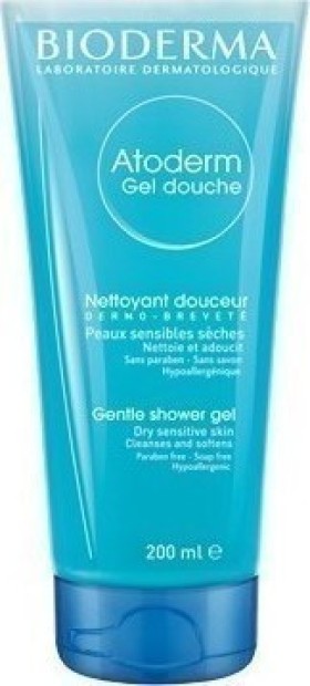 Bioderma Atoderm Gel Douche Αφρόλουτρο Για Την Ξηρή Επιδερμίδα 200ml