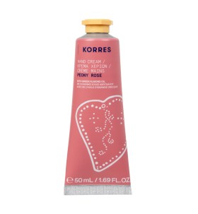 Korres Peony Rose Ενυδατική Κρέμα Χεριών, 50ml