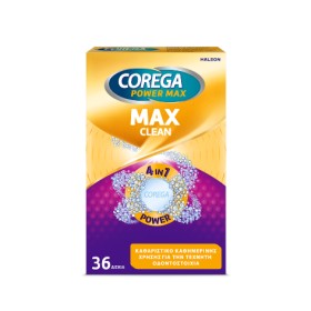 Corega Power Max Clean 4in7 Καθαριστικά Δισκία για Τεχνητές Οδοντοσ...