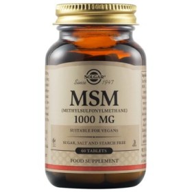 Solgar MSM 1000mg Συμπλήρωμα Διατροφής Για την Υγεία των Αρθρώσεων,...