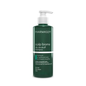 Pharmasept Scalp Biome Oily Dandruff Shampoo Σαμπουάν με πρεβιοτικά Κατά Της Πυτιρίδας Για Λιπαρά Μαλλιά, 400ml