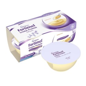 Nutricia Fortimel Cream Protein 1.6Kcal Vanilla Flavor Συμπλήρωμα Διατροφής για Δυσθρεψία με Γεύση Βανίλια, 4 x 125gr