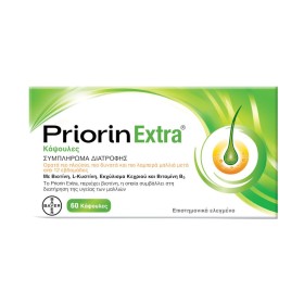 Priorin® Extra Συμπλήρωμα Διατροφής για την Υγεία των Μαλλιών για Π...