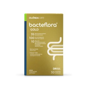 Olonea BacteFlora Gold Συνδυασμός Προβιοτικών & Πρεβιοτικών, 30 Κάψ...