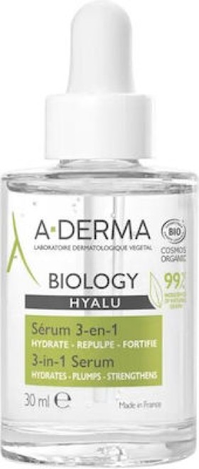 A-Derma Biology Hyalu Ορός 3 σε 1, 30ml