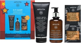 Apivita Is It Clear Ολοκληρωμένο Σετ Περιποίησης Προσώπου, για Καθαρισμό και Καταπραϋντική Δράση