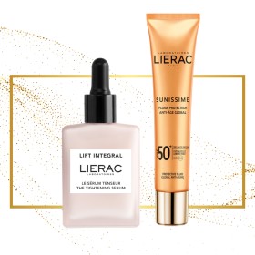 Lierac Βundle Lift Integral Συφιγκτικός Ορός 30ml + Lierac Sunissime Fluide Protecteur Anti-Age Global SPF50+ Αντηλιακή Λεπτόρρευστη Κρέμα Προσώπου, 40ml, 1 σετ
