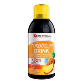 Forte Pharma Turboslim Drink Για την Κατακράτηση Υγρών με γεύση Ανανά, 500 ml