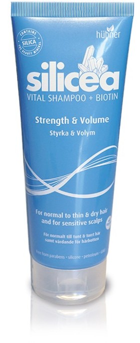 Hubner Silicea Vital Shampoo & Biotin Τονωτικό Σαμπουάν, 200ml