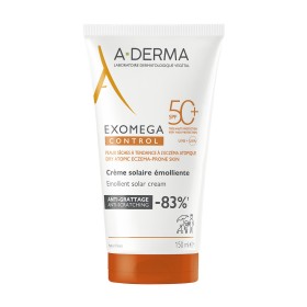 A-Derma Exomega Control Emollient Solar Cream SPF50+ Αντηλιακό Γαλά...
