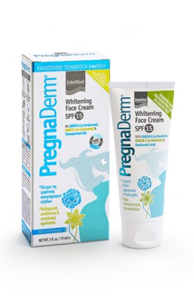 Pregnaderm Whitening Face Cream SPF15 Κρέμα Κατά των Κηλίδων 75ml