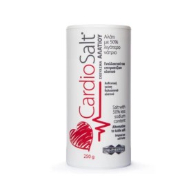 CardioSalt Μεταλλικό Αλάτι με 50% λιγότερο Νάτριο, 250gr