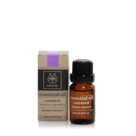 Apivita Essential Oil Lavender Αιθέριο Έλαιο Λεβάντα 10ml