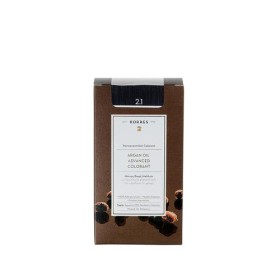 Korres Argan Oil Advanced Colorant Μόνιμη Βαφή Μαλλιών 2.1 Μαύρο Μπ...
