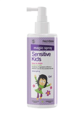 Frezyderm Sensitive Kids Magic Spray Αρωματική Λοσιόν Μαλλιών Για Κορίτσια 150ml